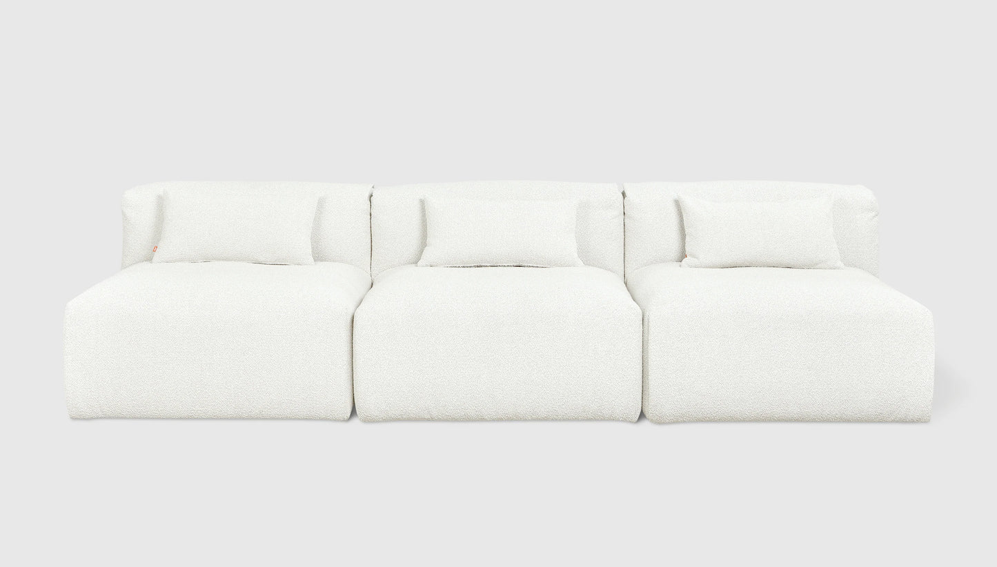 Gus Modern Nest Modular 3-PC Armless Sofa