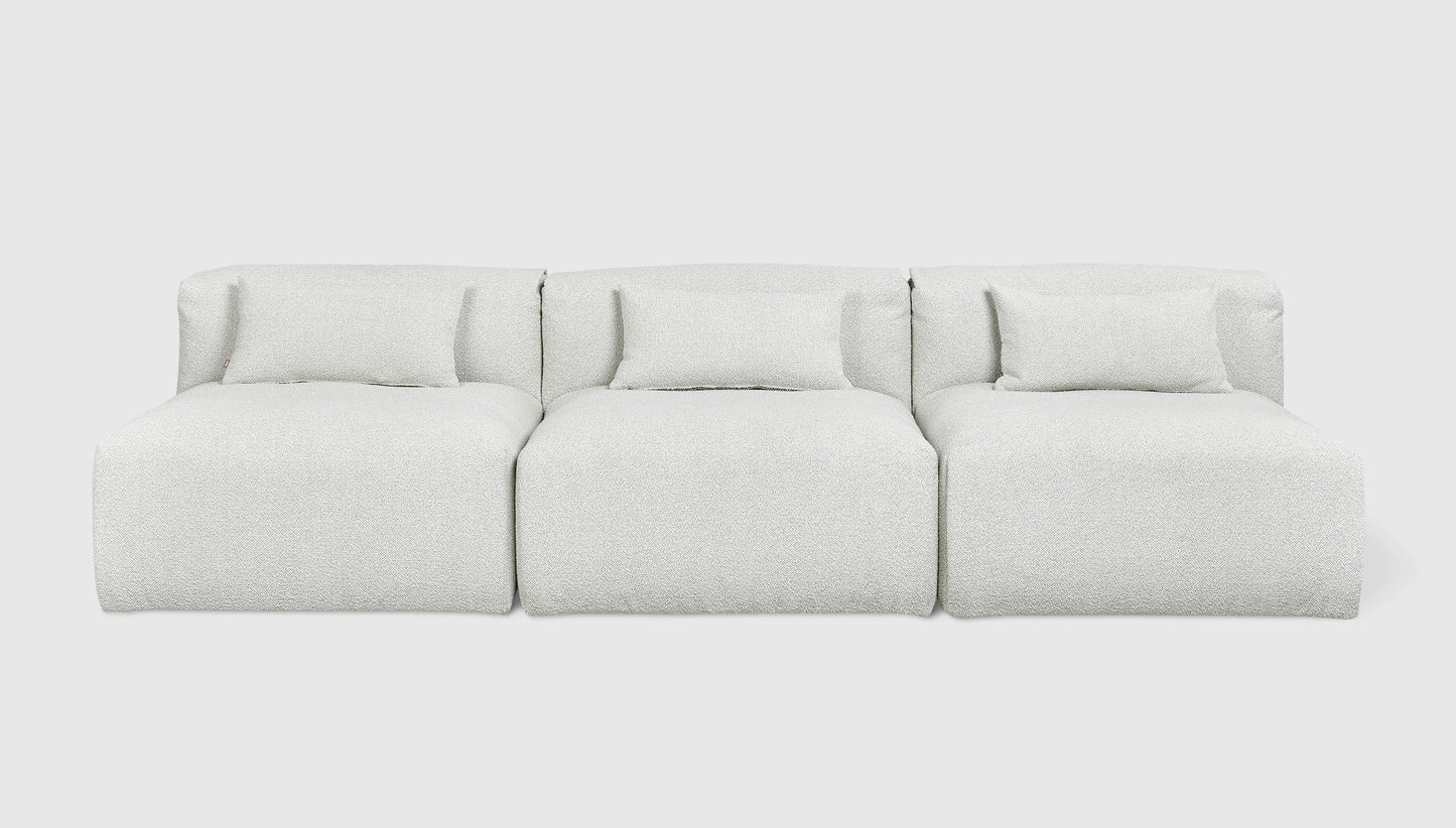 Gus Modern Nest Modular 3-PC Armless Sofa