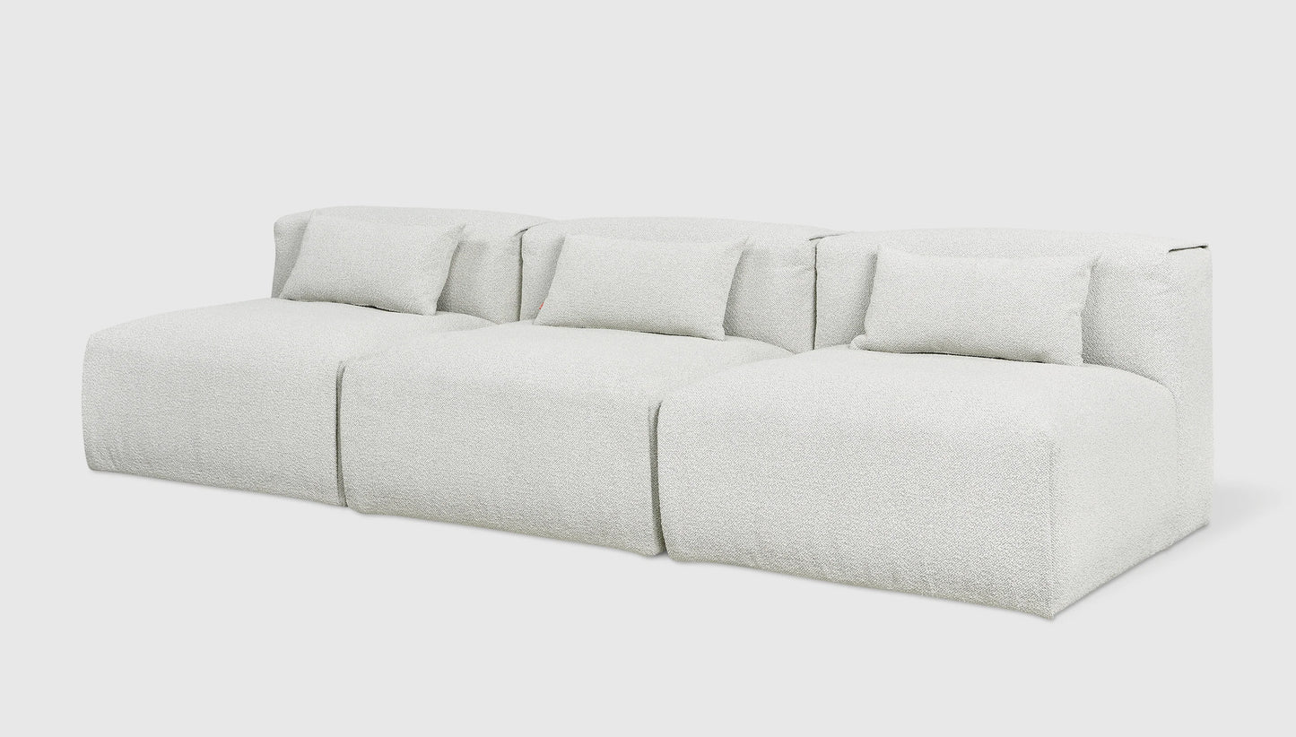 Gus Modern Nest Modular 3-PC Armless Sofa