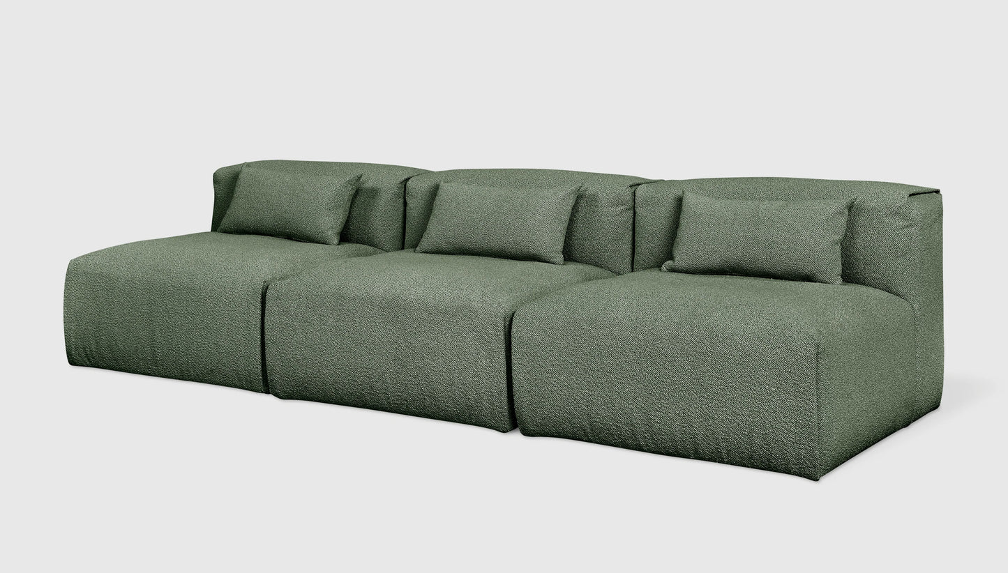 Gus Modern Nest Modular 3-PC Armless Sofa