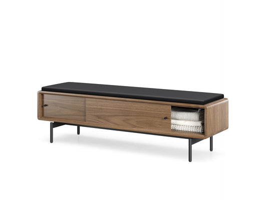BDi Linq Storage Bench | Leather Cushion