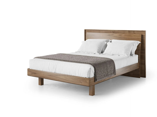 BDi KAVA 9617 Queen Bed in Natural Walnut