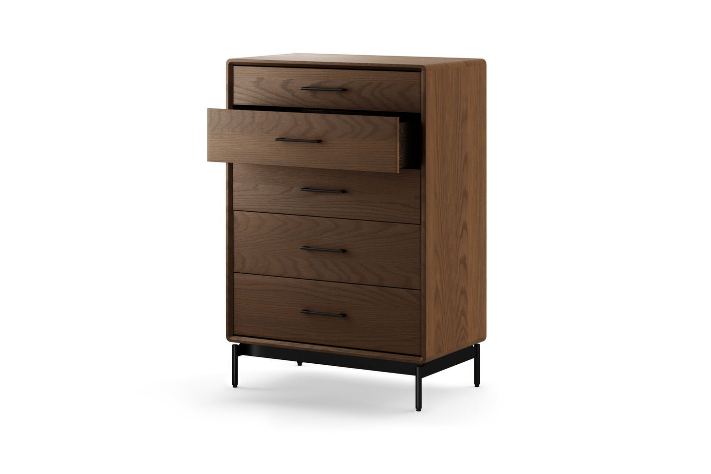 BDi LINQ 9185 5-Drawer Chest in Mocha Finish