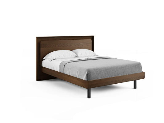 Bdi Up-LINQ | Queen Bed in Mocha Finish