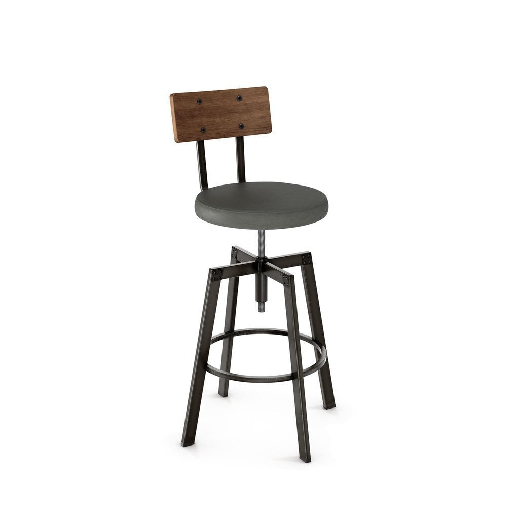 Amisco Architect Screw Stool - Adustable - Affordable Modern Furniture at By Design