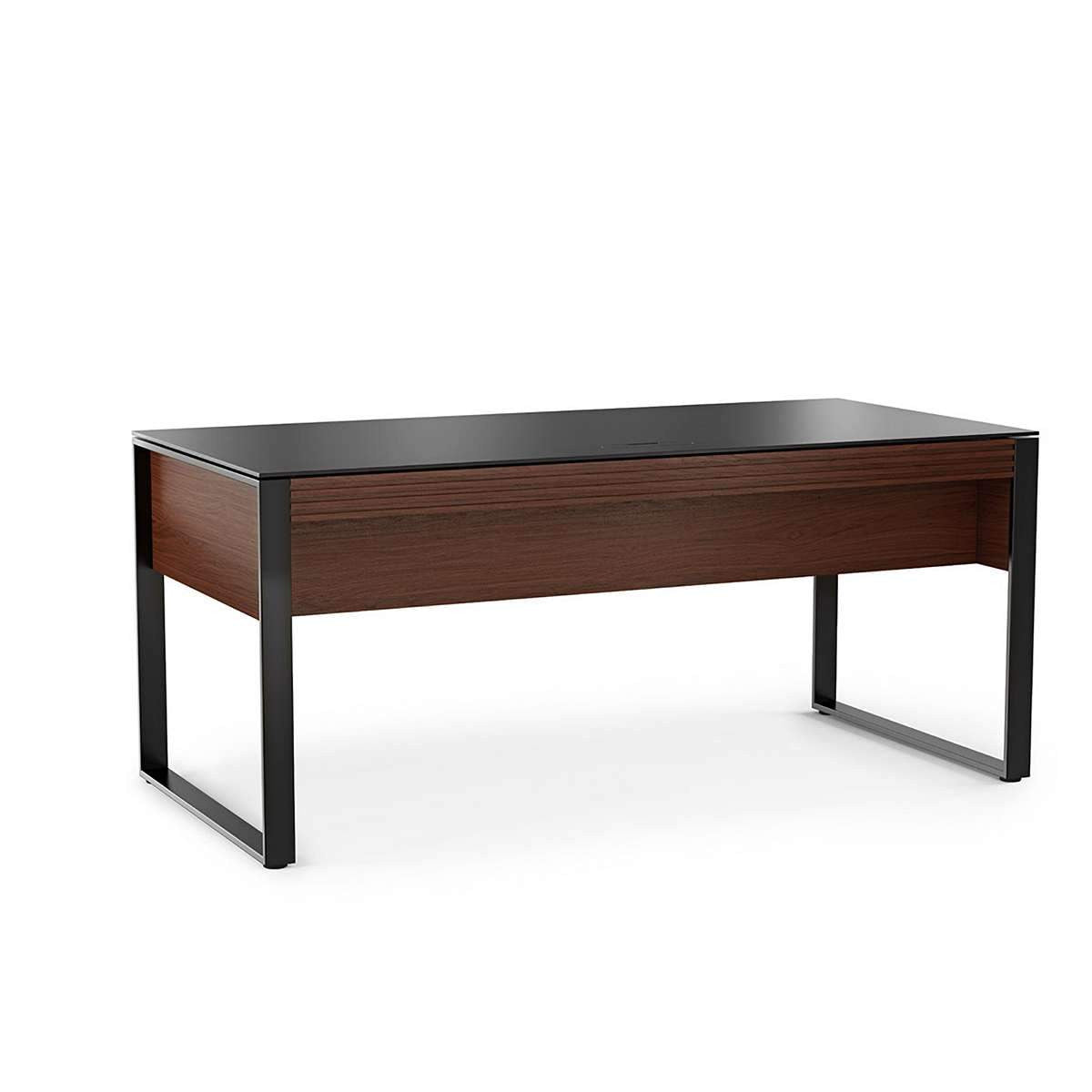 BDi Corridor™ 6521 Desk - Charcoal Stained Ash - Affordable Modern Furniture at By Design