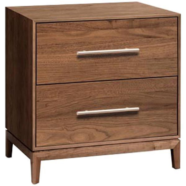 Mansfield 2 Drawer Nightstand by Copeland Furniture - Affordable Modern Furniture at By Design