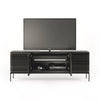 BDi Corridor® SV 7129 - Quad Media Console - Charcoal Stained Ash - Affordable Modern Furniture at By Design 