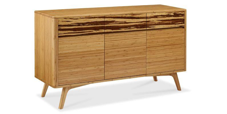 Azara Dining Table by Greenington - Caramelized Bamboo - Affordable Modern Furniture at By Design