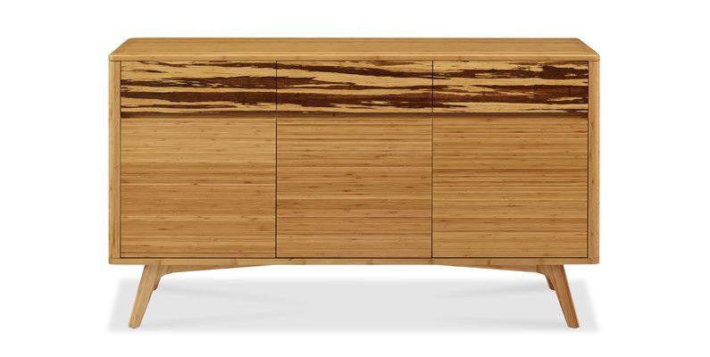 Azara Dining Table by Greenington - Caramelized Bamboo - Affordable Modern Furniture at By Design