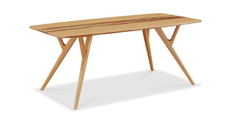 Azara Dining Table by Greenington - Caramelized Bamboo - Affordable Modern Furniture at By Design