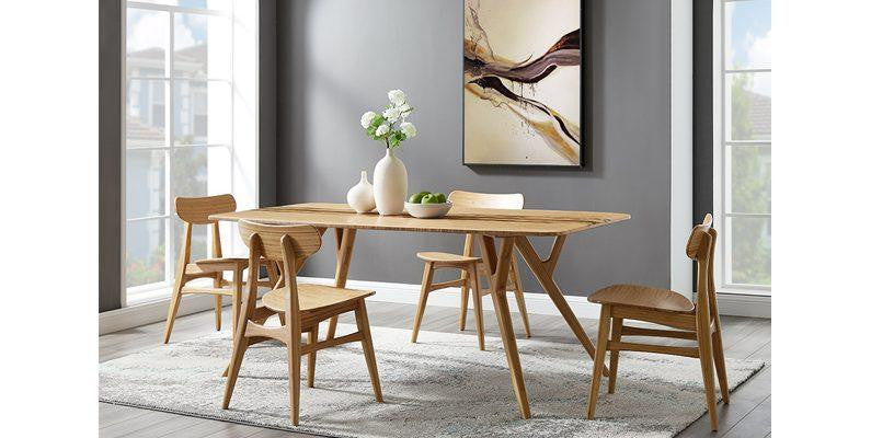 Azara Dining Table by Greenington - Caramelized Bamboo - Affordable Modern Furniture at By Design