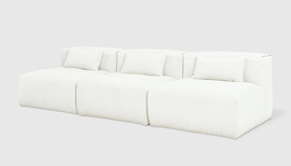 Gus Modern Nest Modular 3-PC Armless Sofa