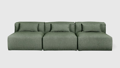 Gus Modern Nest Modular 3-PC Armless Sofa