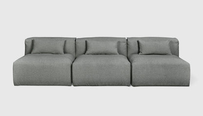Gus Modern Nest Modular 3-PC Armless Sofa