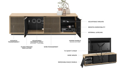 BDi Elements® 8703-TU Media Console Collection