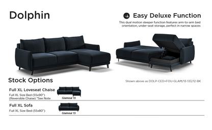 Luonto Dolphin Full XL Sofa-Sectional Sleeper Collection