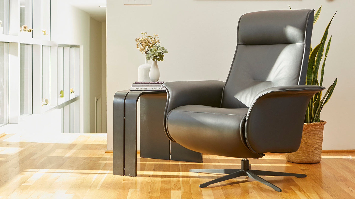 Finn Swivel Recliner by Fjords