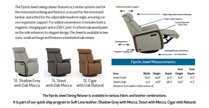Fjords Jewel Relaxer Chair Collection