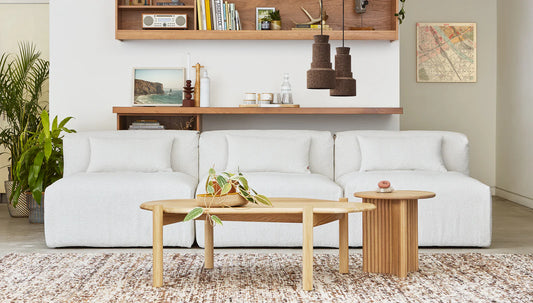 Gus Modern Nest Modular 3-PC Armless Sofa