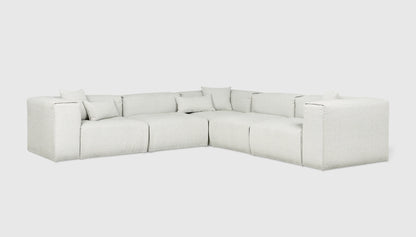 Gus Modern Nest Modular 5PC Corner Sectional