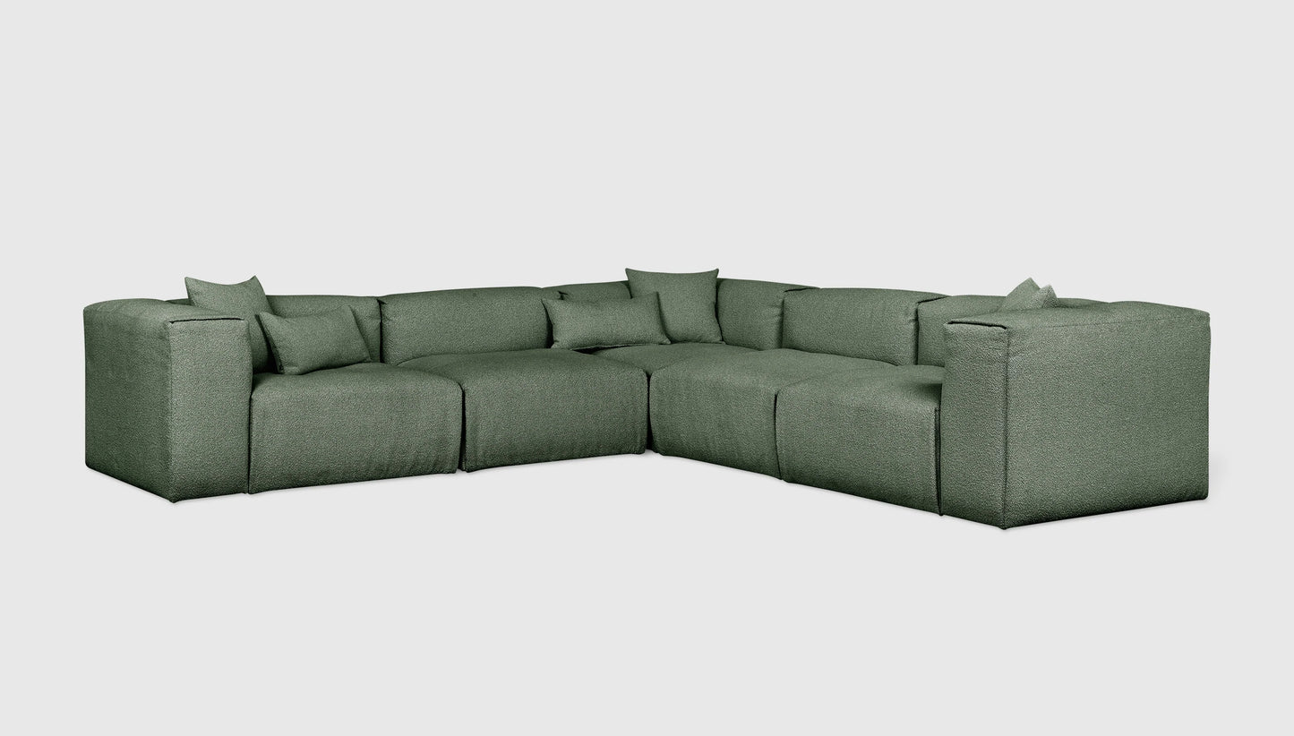 Gus Modern Nest Modular 5PC Corner Sectional
