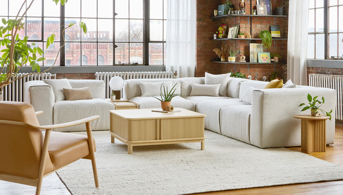 Gus Modern Nest Modular 5PC Corner Sectional