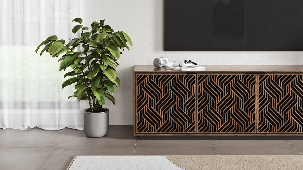 BDi Elements 8703-WE Media Console Collection