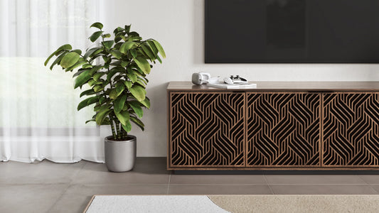 BDi Elements 8703-WE Media Console Collection