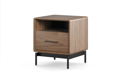 BDi Linq 9181 Nightstand 22" in Natural Walnut