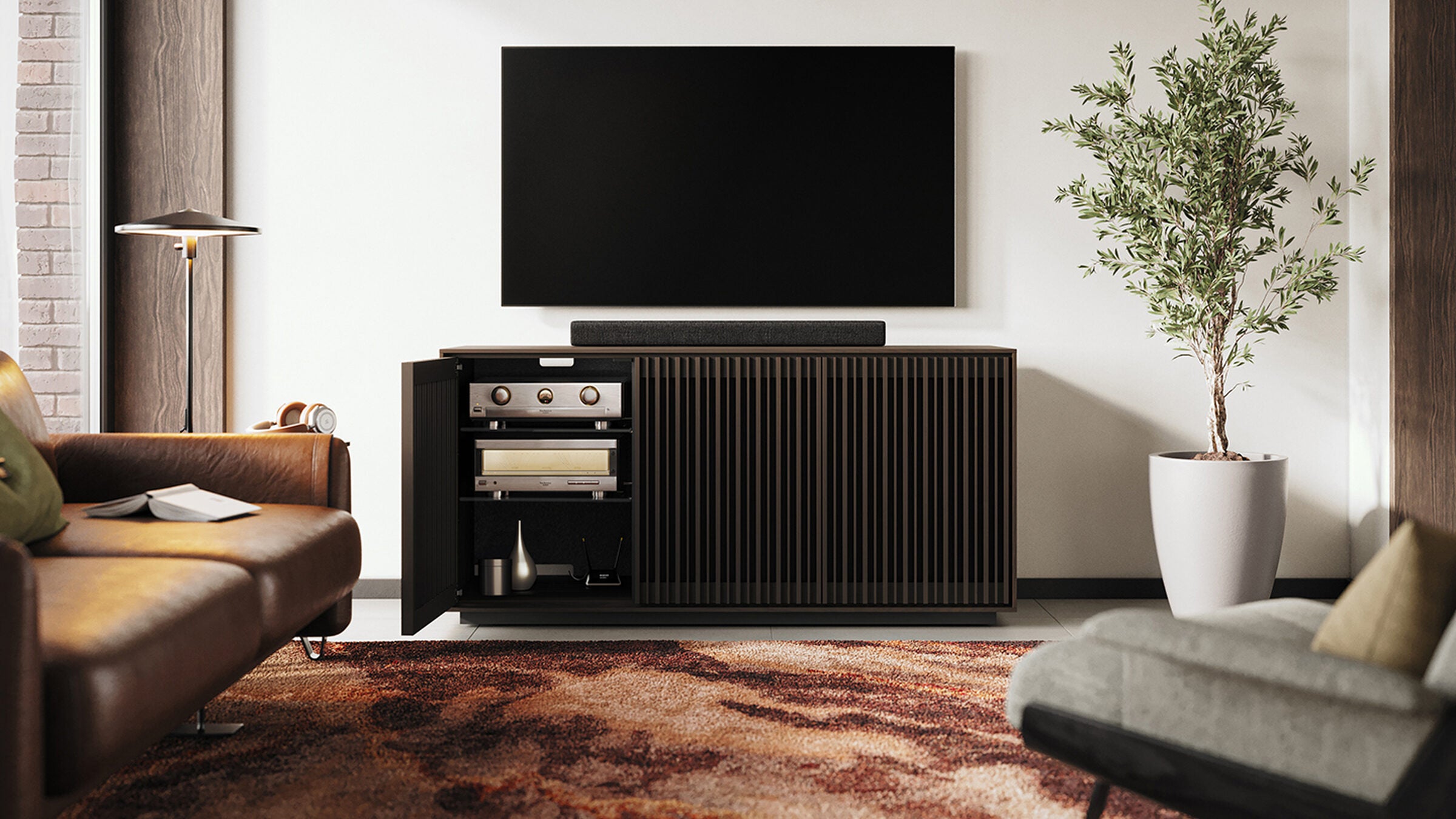 BDi Profile 8477 Media + Storage Console Collection – By Design