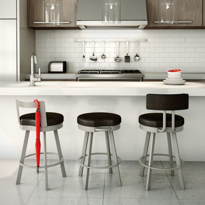 Amisco Barry Swivel Bar Stool - Affordable Modern Furniture at By Design 