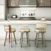 Amisco Barry Swivel Bar Stool - Affordable Modern Furniture at By Design 