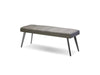Brook Bench - Grey - Affordable Modern Furniture at By Design 