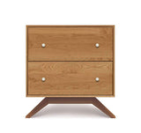 Astrid Two Drawer Nightstand by Copeland Furniture - Affordable Modern Furniture at By Design 
