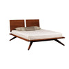 Astrid Bed With Two Adjustable Headboards by Copeland Furniture (In-stock colors) - Affordable Modern Furniture at By Design 