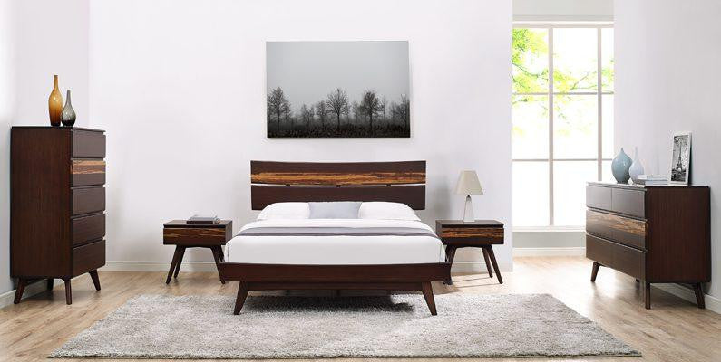 Azara Bedroom Furniture Set - Sable - Affordable Modern Furniture at By Design 