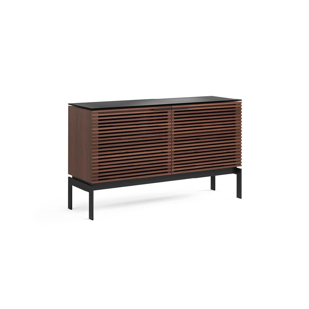 BDi Corridor® SV 7128 - Double Cabinet - Charcoal Stained Ash - Affordable Modern Furniture at By Design 