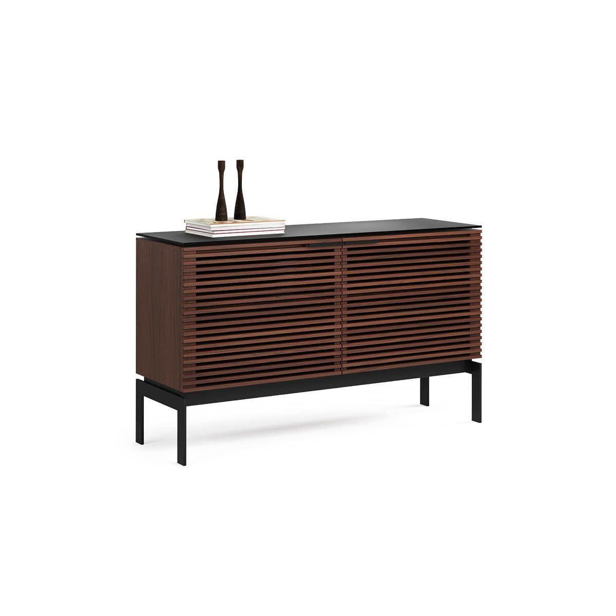 BDi Corridor® SV 7128 - Double Cabinet - Charcoal Stained Ash - Affordable Modern Furniture at By Design 