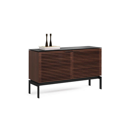 BDi Corridor® SV 7128 - Double Cabinet - Charcoal Stained Ash - Affordable Modern Furniture at By Design 