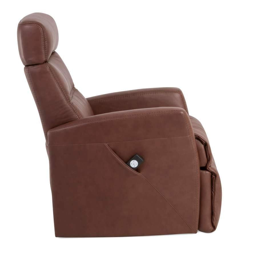 IMG Divani Multifunctional Lift Chair in Cognac -Large - Affordable Modern Furniture at By Design 