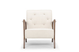 Eloise Occasional Chair in Fabric and Walnut Frame + 4 colors - Affordable Modern Furniture at By Design 