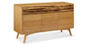 Azara Dining Table by Greenington - Caramelized Bamboo - Affordable Modern Furniture at By Design 