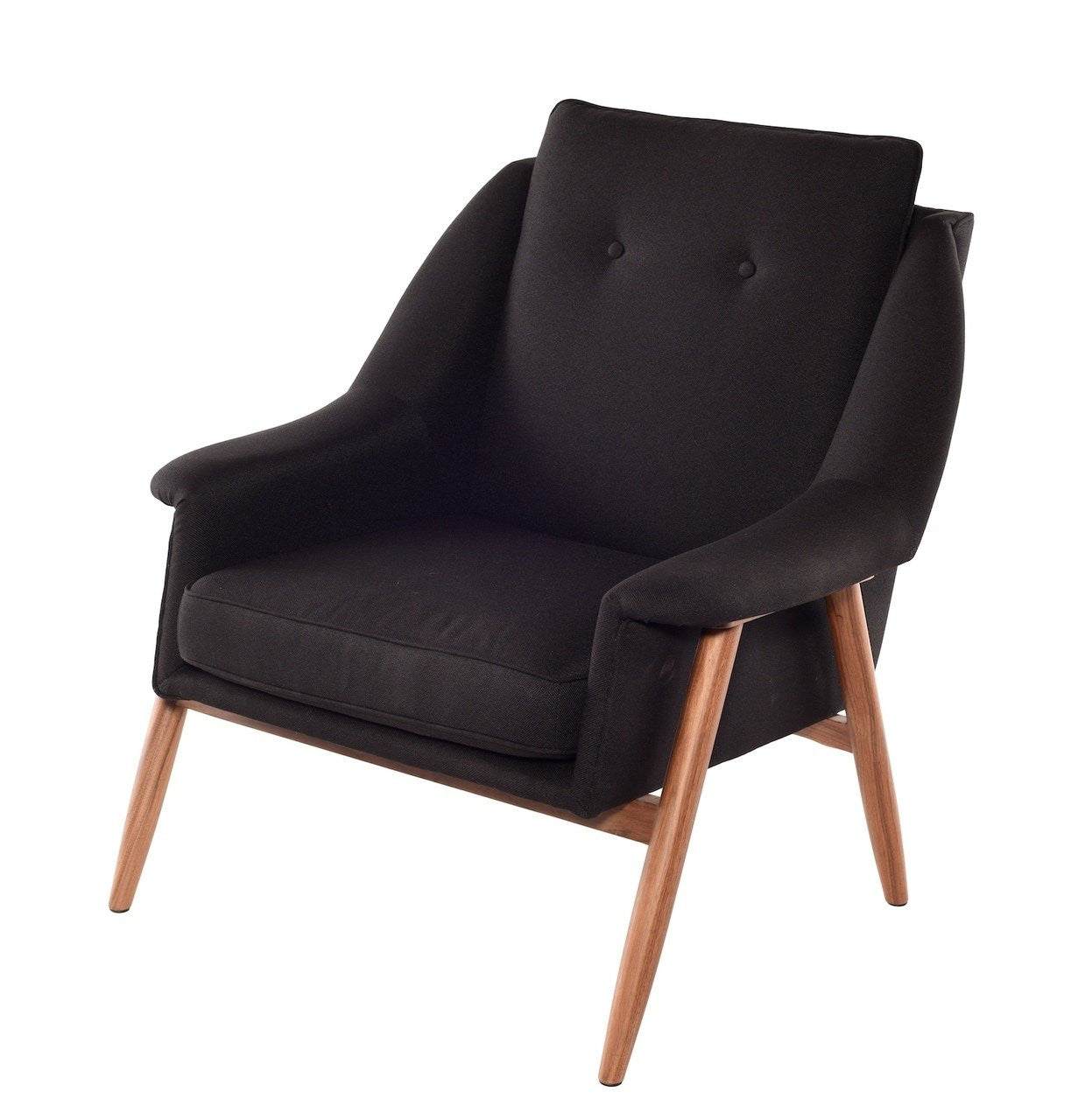Grace Occasional Chair in Walnut by Nuevo + 4 colors - Affordable Modern Furniture at By Design 