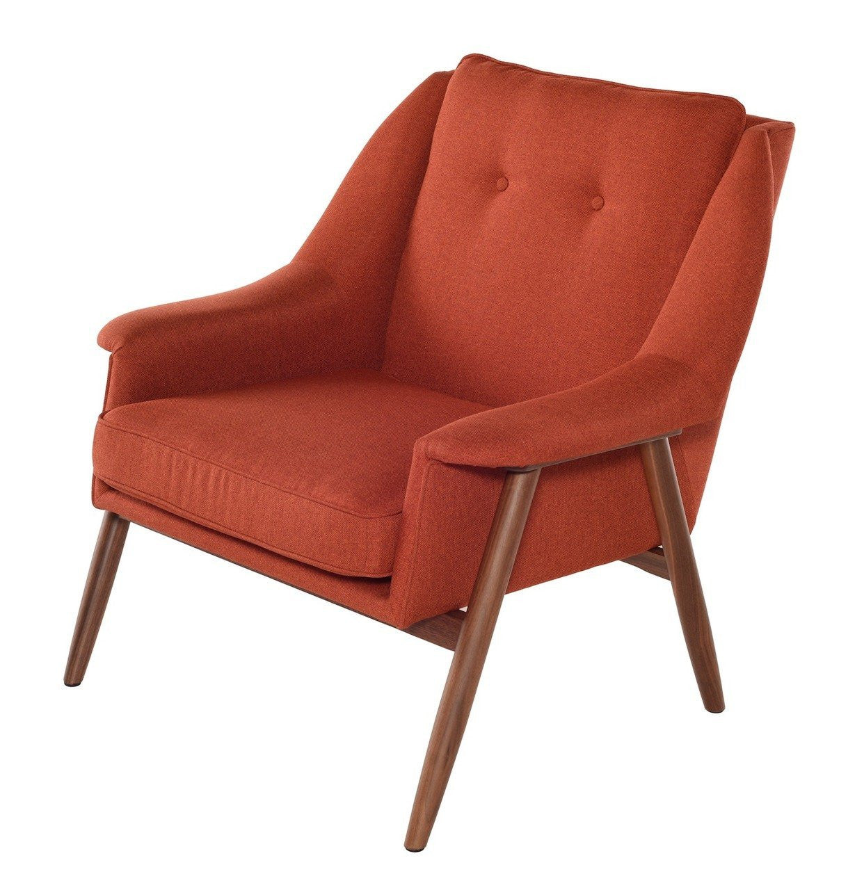 Grace Occasional Chair in Walnut by Nuevo + 4 colors - Affordable Modern Furniture at By Design 