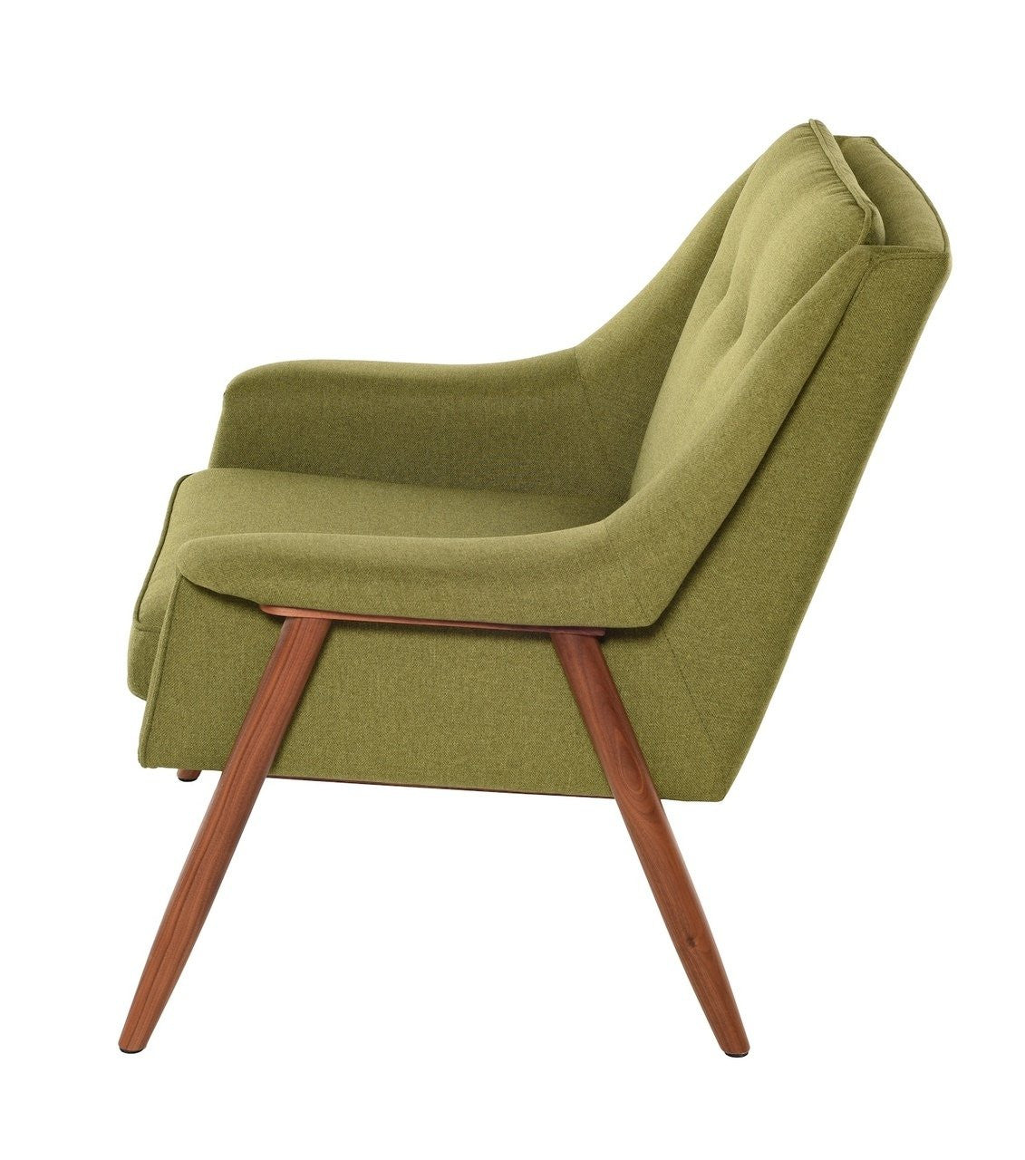 Grace Occasional Chair in Walnut by Nuevo + 4 colors - Affordable Modern Furniture at By Design 