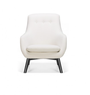 Mona Accent Chair - White - Affordable Modern Furniture at By Design 