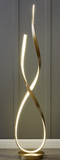 Riva LED Floor Lamp - GOLD - Affordable Modern Furniture at By Design 