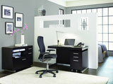 Sequel File Pedestal 6007-2 by BDi - Walnut