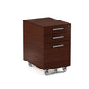 Sequel File Pedestal 6007-2 by BDi - Walnut